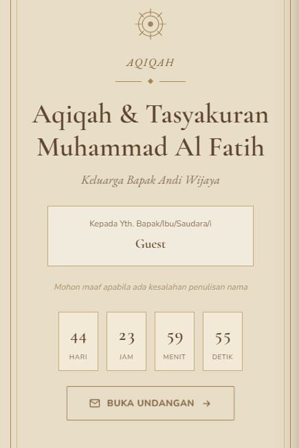 Pratinjau template Manuskrip Al-Hikmah