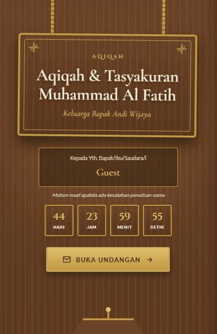 Pratinjau template Rumah Joglo