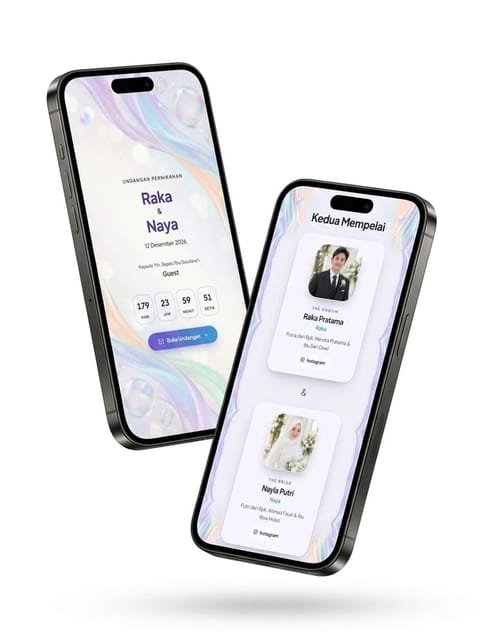 Pratinjau template Aurora