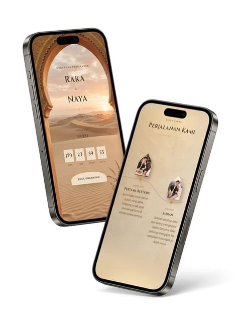 Pratinjau template Sahara