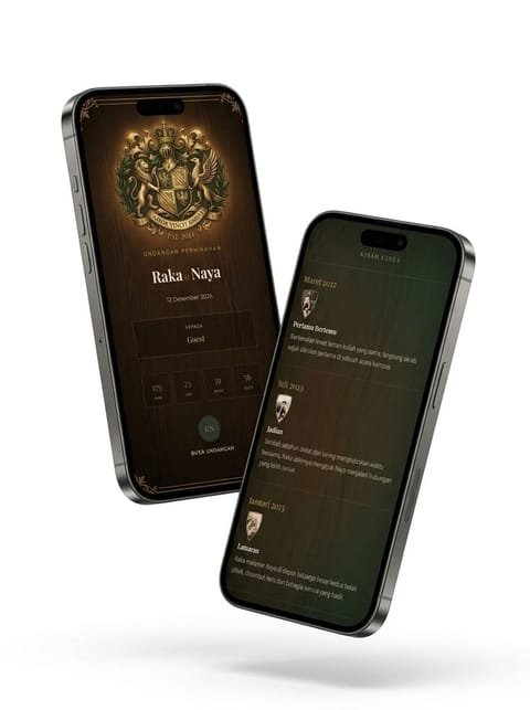 Pratinjau template Signet