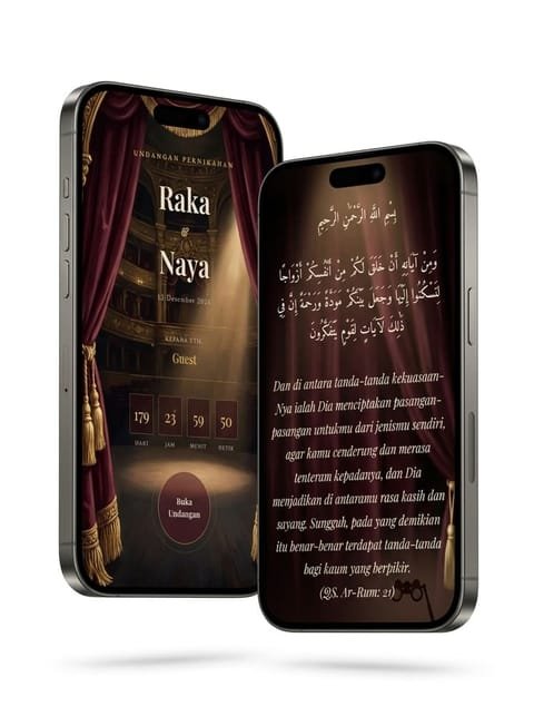 Pratinjau template Opera Night