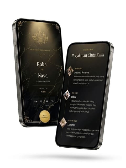 Pratinjau template Black Marble Luxe