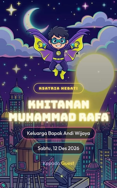 Pratinjau template Ksatria Malam