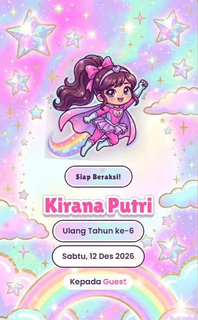 Pratinjau template Srikandi Cilik