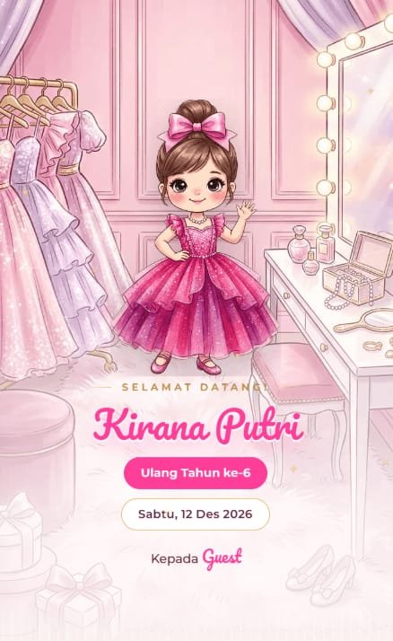 Pratinjau template Gaun Impian