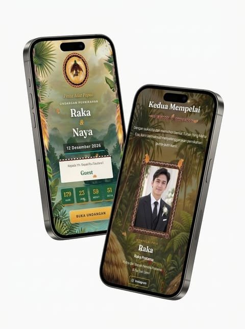 Pratinjau template Cendrawasih