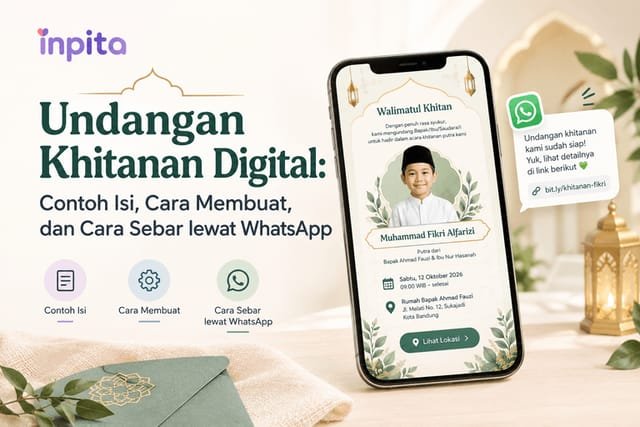 Undangan Khitanan Digital: Contoh Isi & Cara Membuat