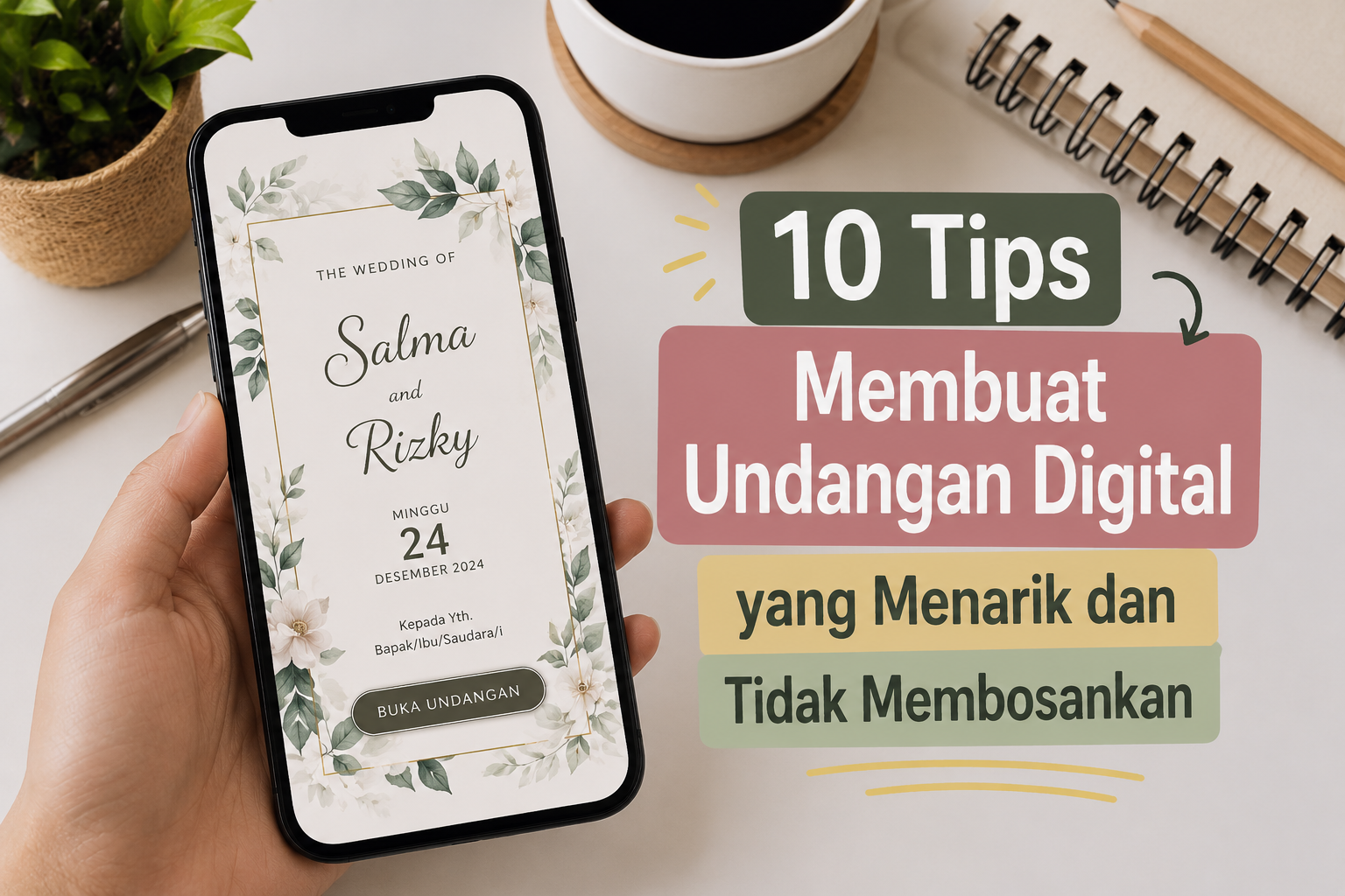 10 Tips Membuat Undangan Digital yang Menarik dan Tidak Membosankan