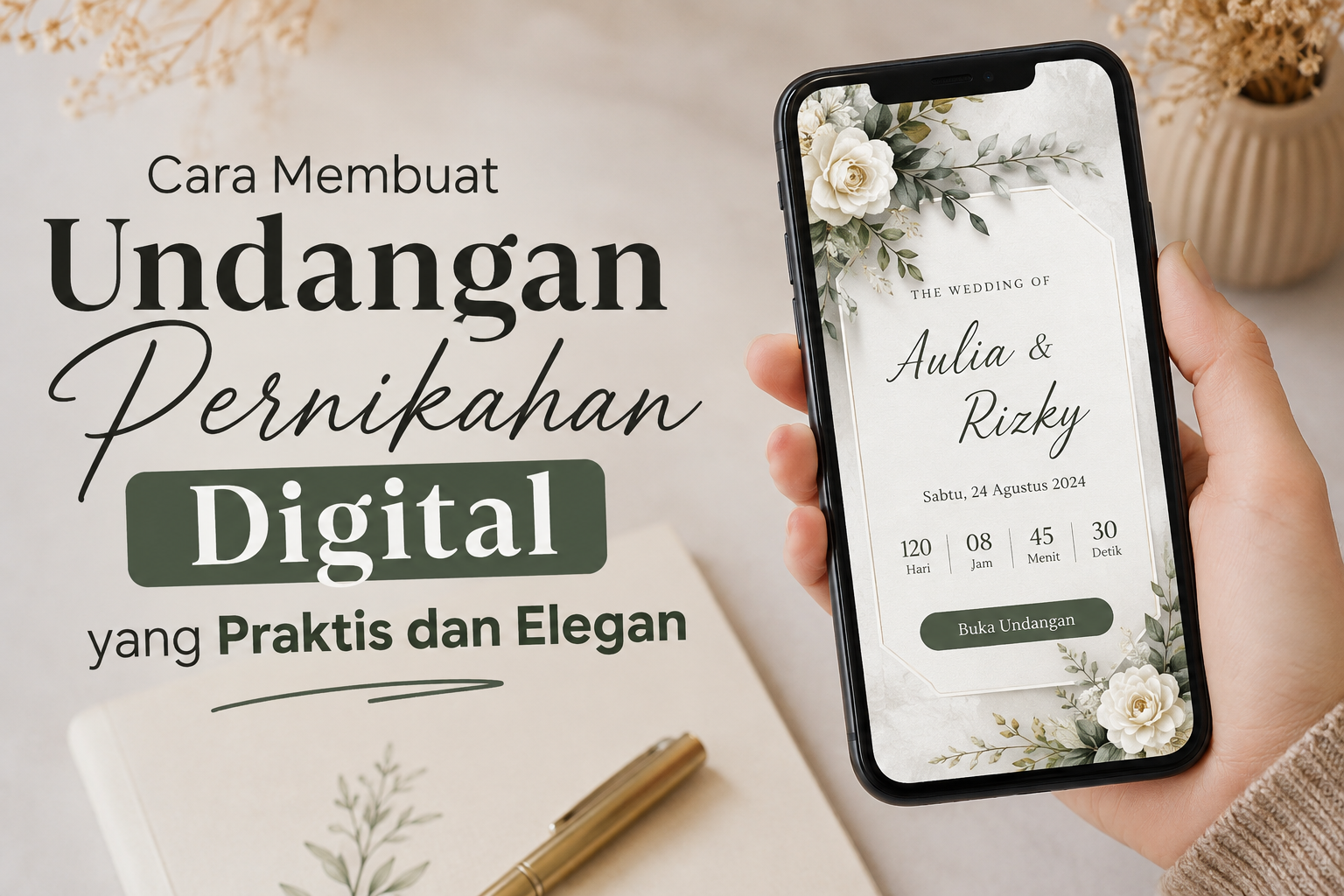 Cara Membuat Undangan Pernikahan Digital yang Praktis dan Elegan