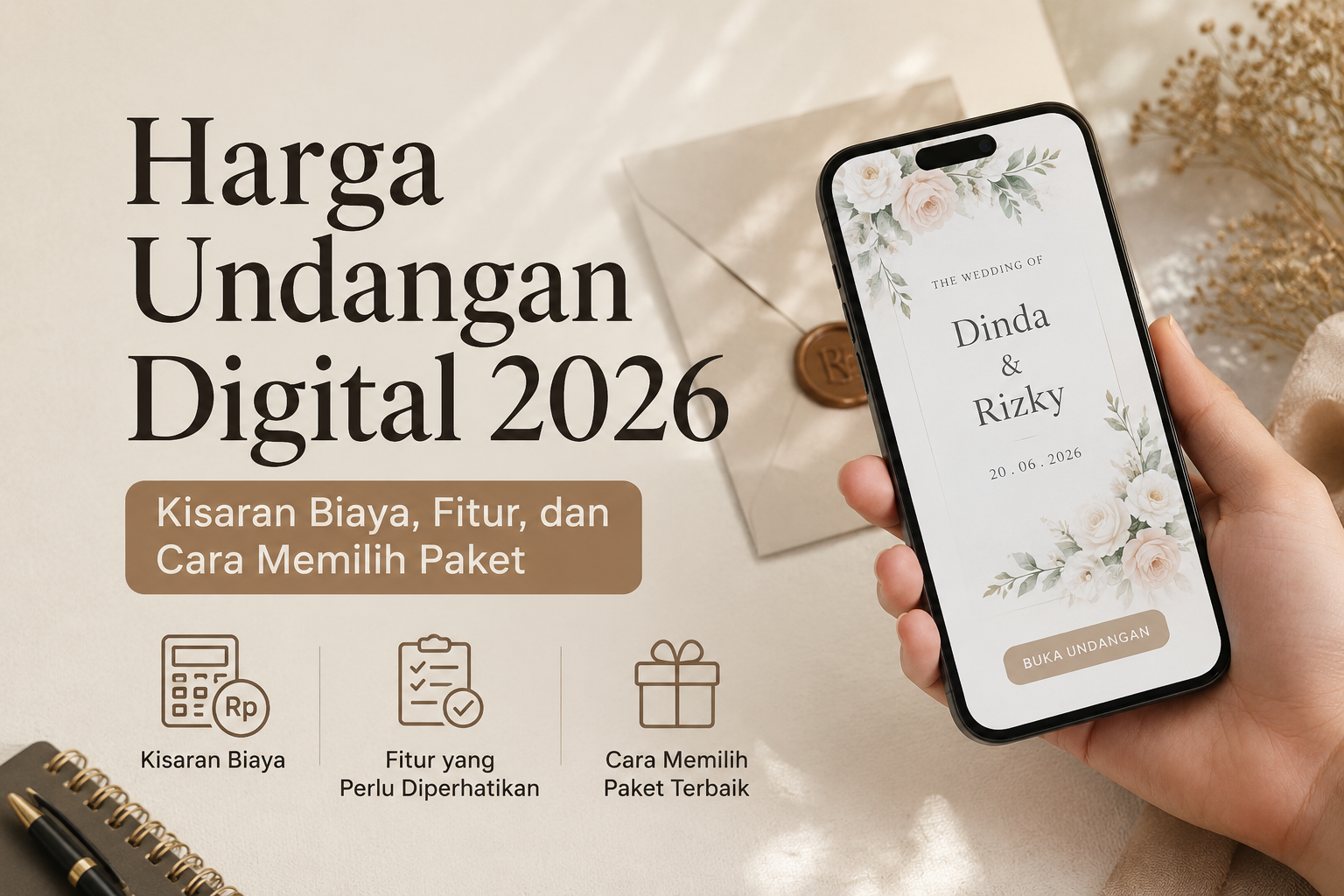 Harga Undangan Digital 2026: Kisaran Biaya, Fitur, dan Cara Memilih Paket