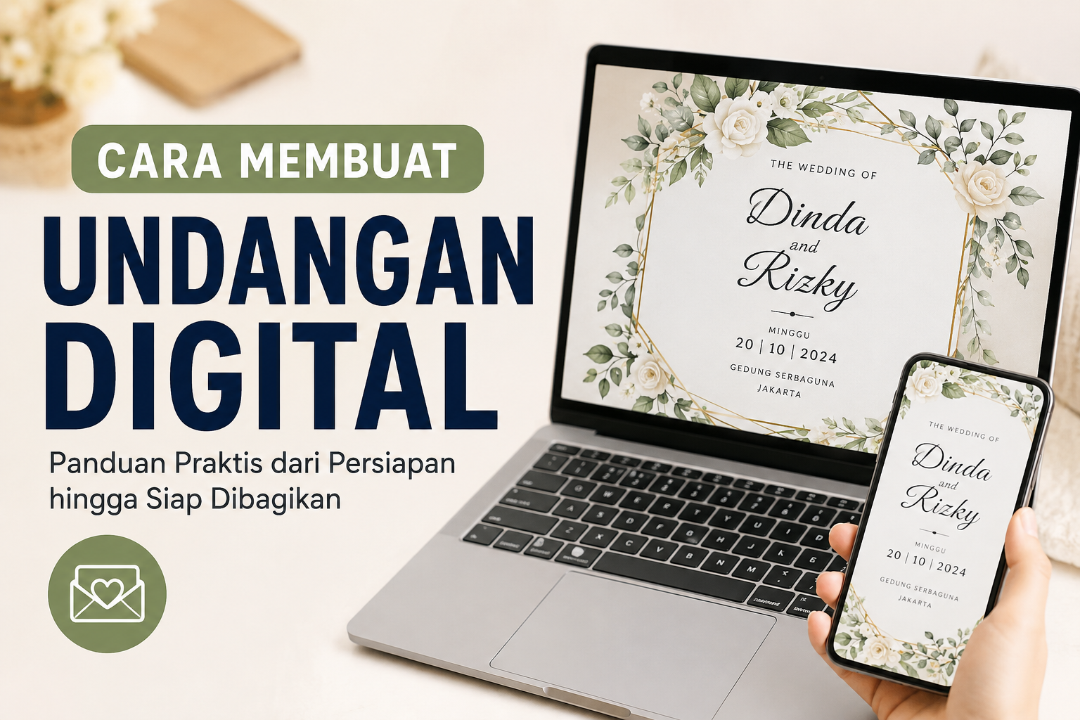 Cara Membuat Undangan Digital: Panduan Praktis dari Persiapan hingga Siap Dibagikan
