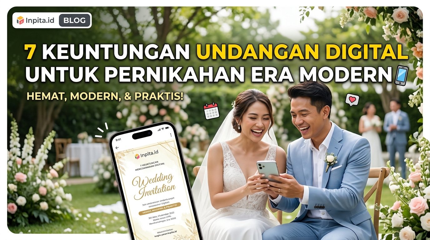7 Keuntungan Menggunakan Undangan Digital untuk Pernikahan