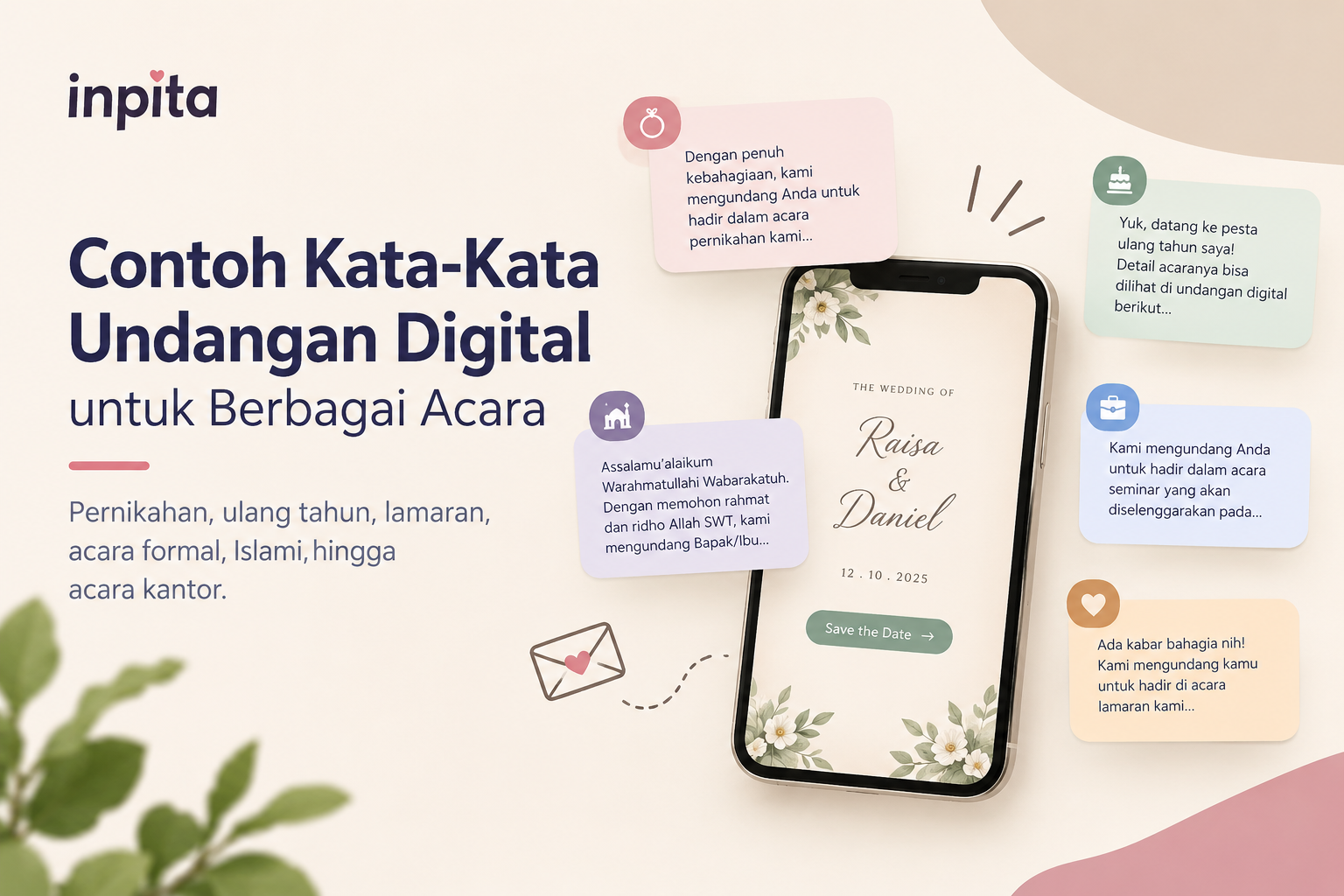 Contoh Kata-Kata Undangan Digital untuk Berbagai Acara