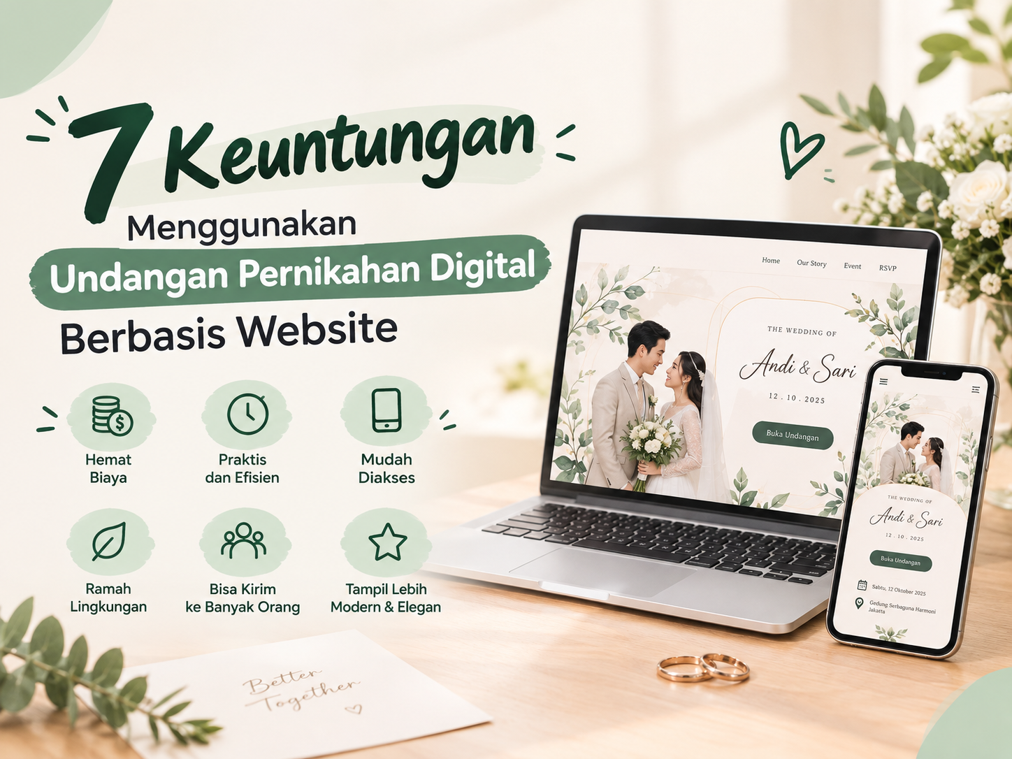 7 Keuntungan Undangan Pernikahan Digital: Praktis & Hemat!