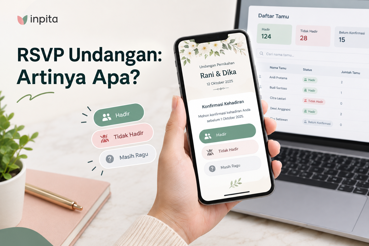 RSVP Undangan: Arti, Contoh & Cara Membuat RSVP Online