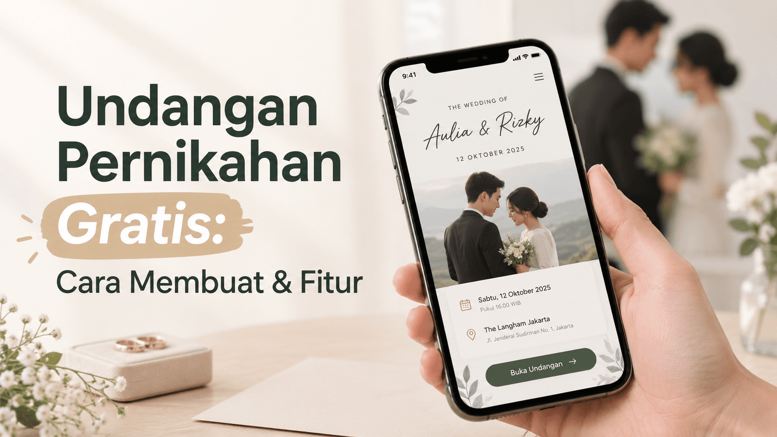 Undangan Pernikahan Gratis: Cara Membuat & Fitur