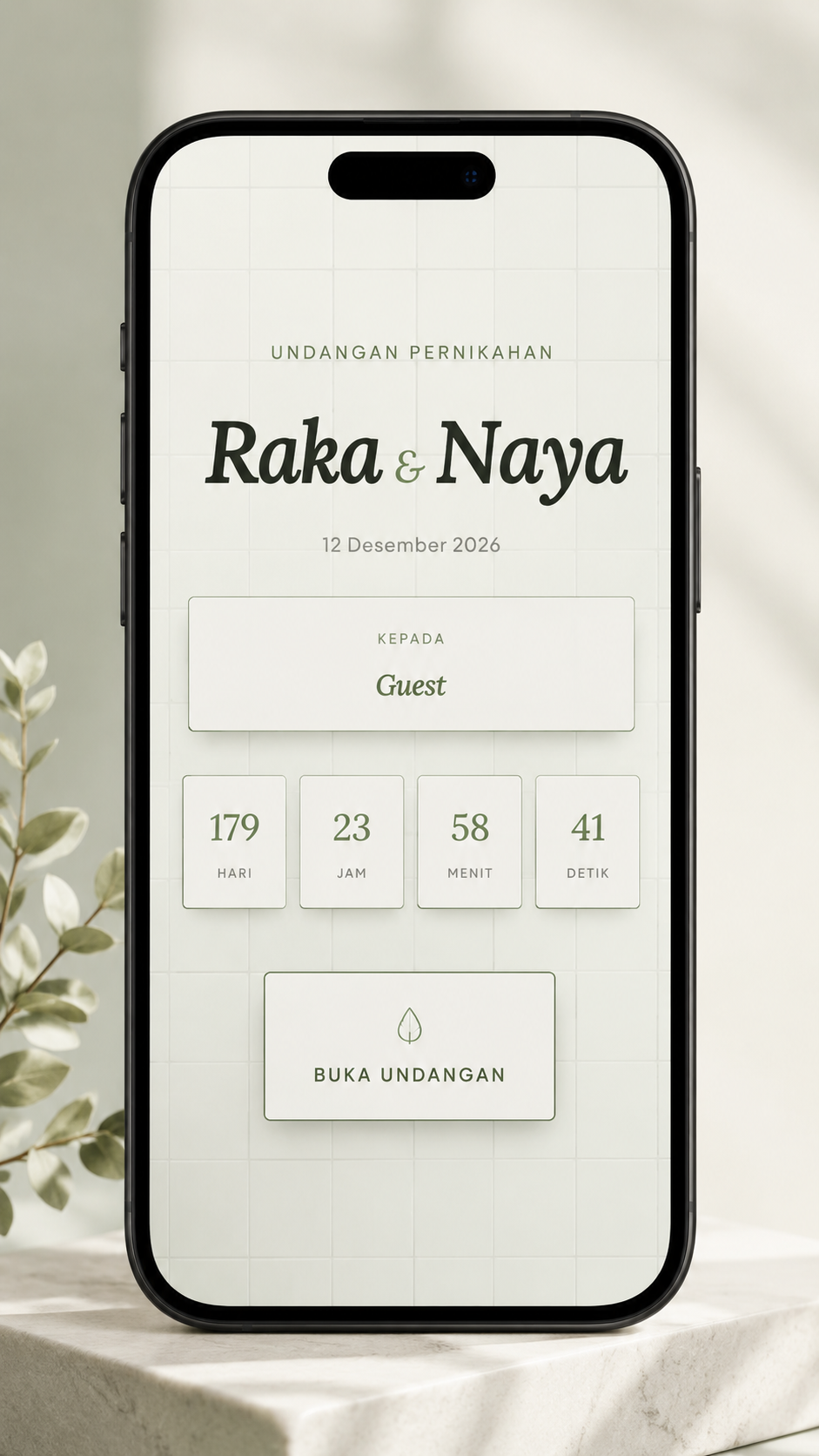 Pratinjau template Glasshouse