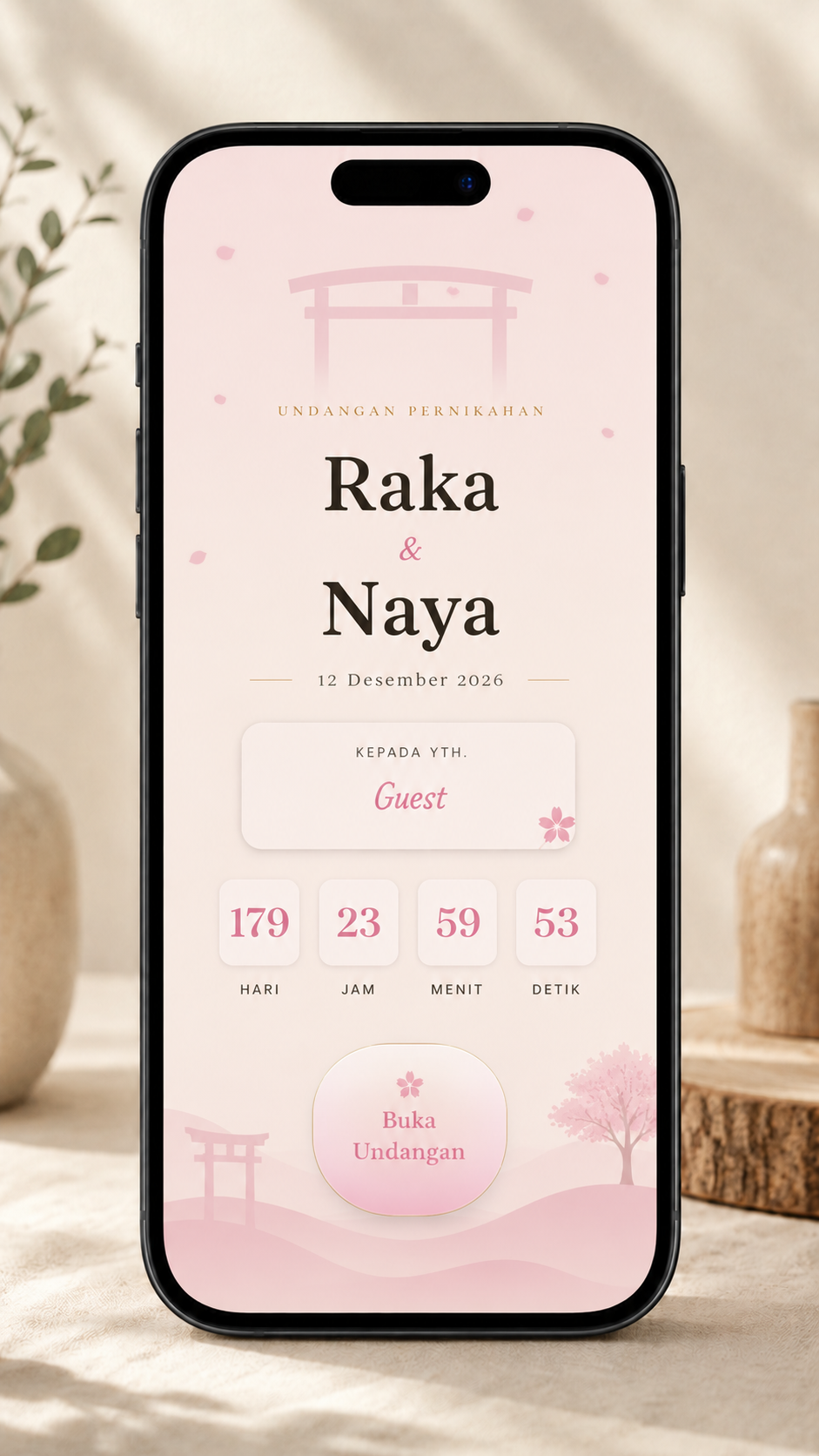Pratinjau template Kyoto Blossom