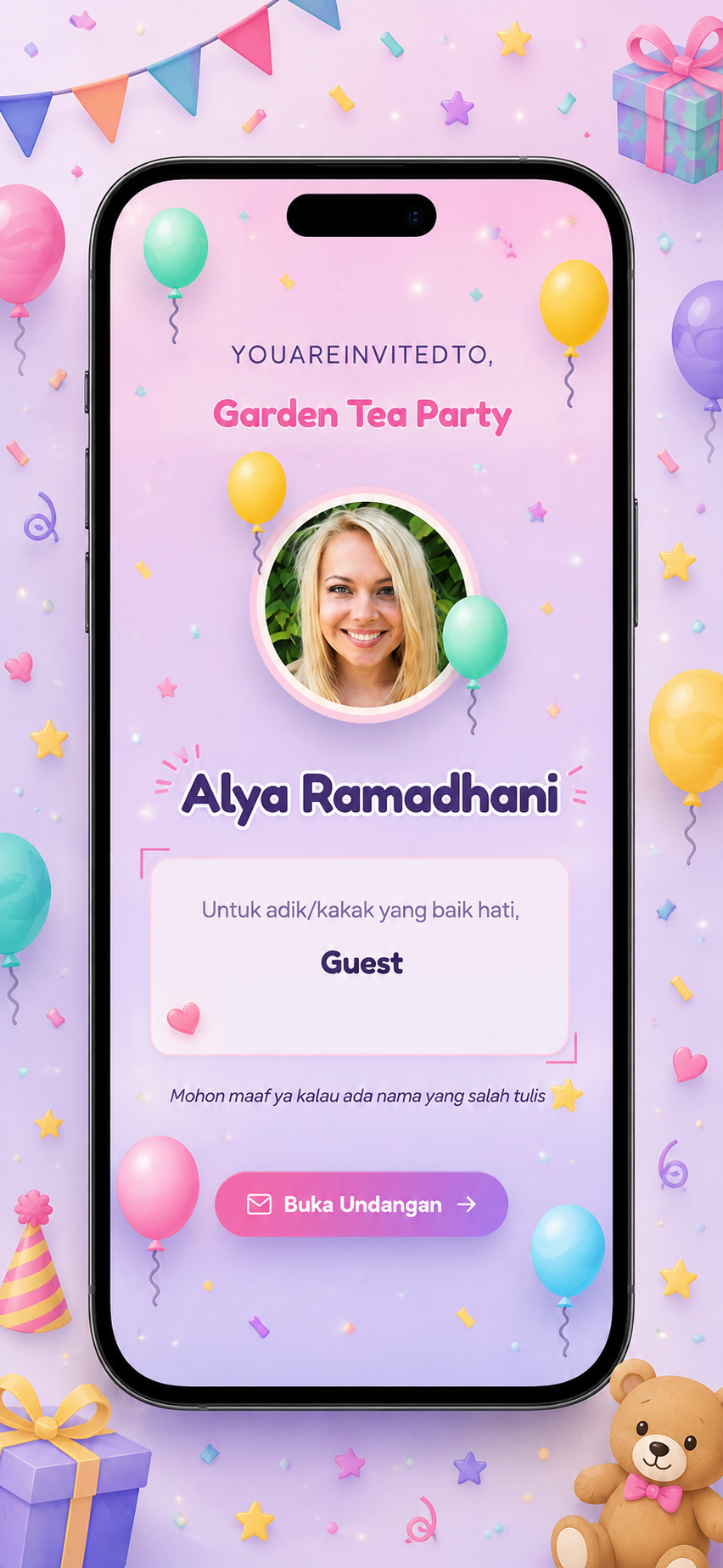 Pratinjau template Balloon Festival