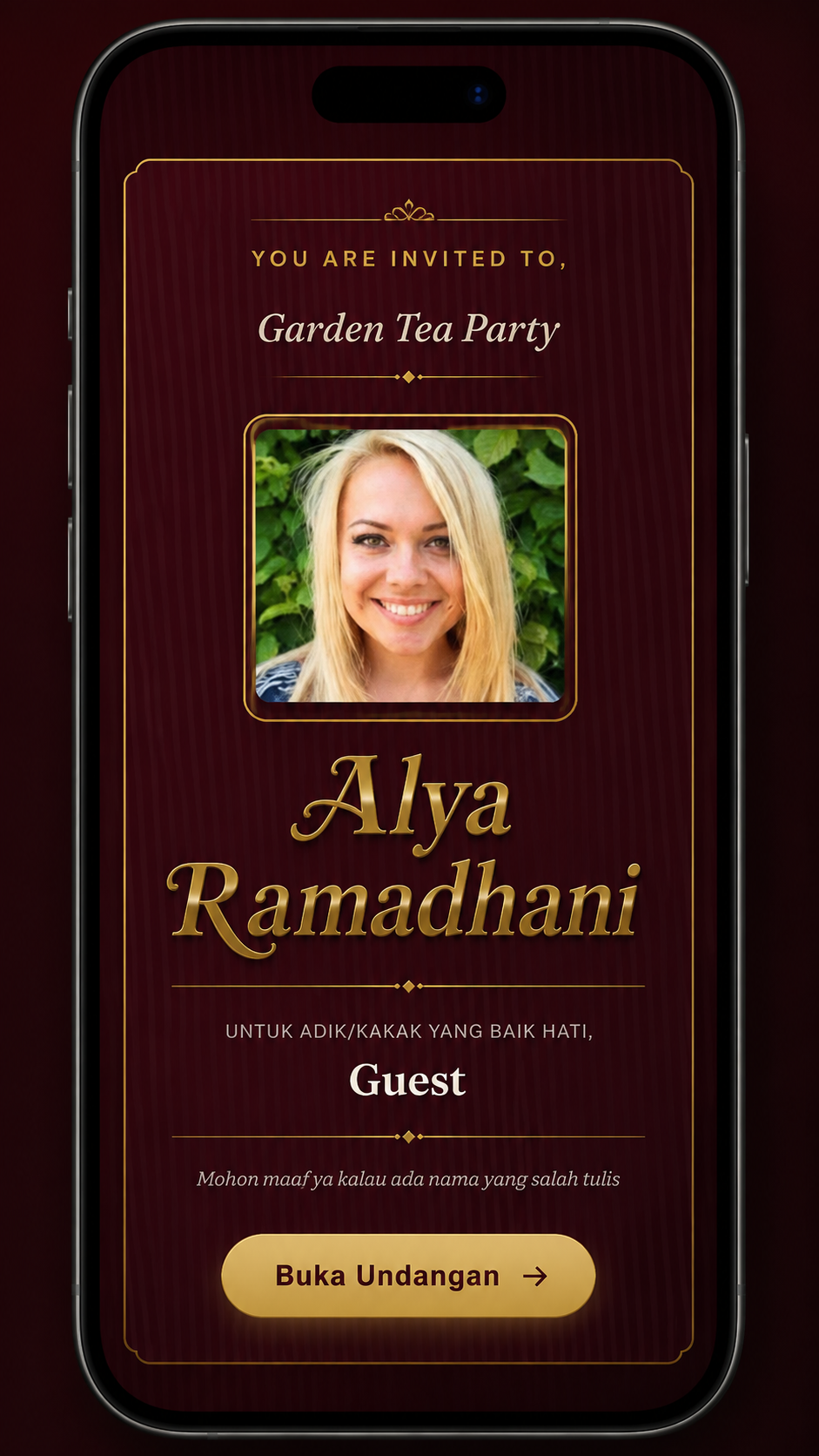 Pratinjau template Velvet After Dark