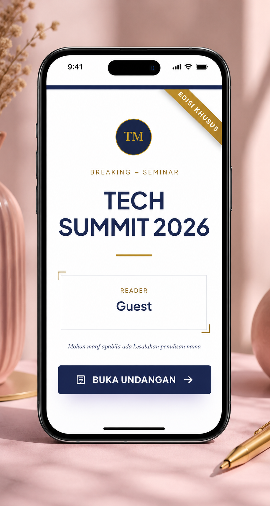 Pratinjau template Corporate Newspaper Edition