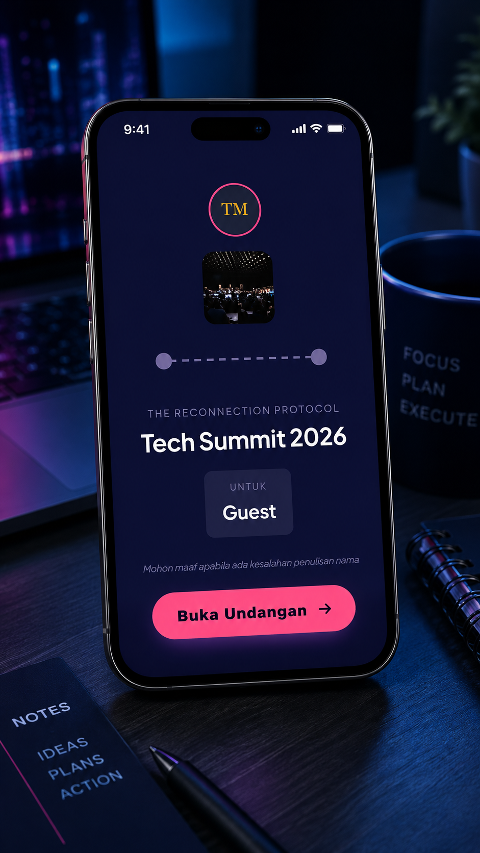 Pratinjau template The Reconnection Protocol