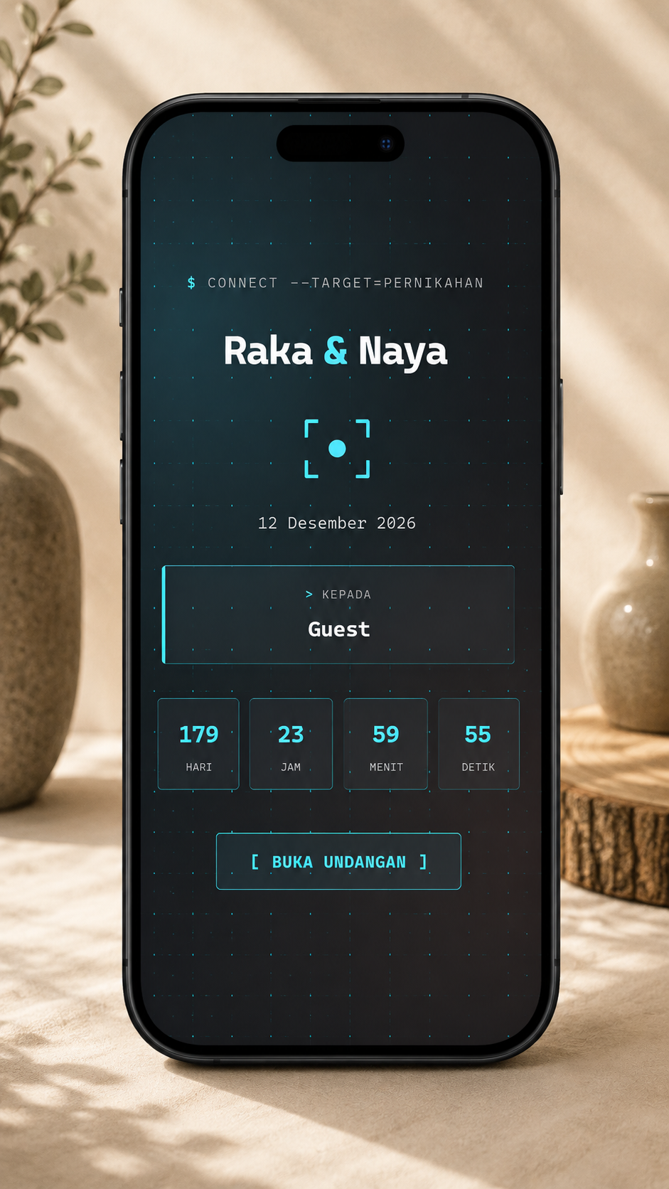 Pratinjau template Human Connection Protocol