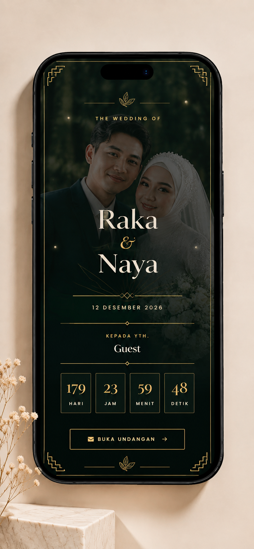 Pratinjau template Deco