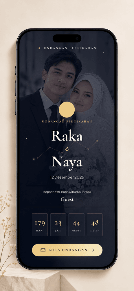 Pratinjau template Celestia