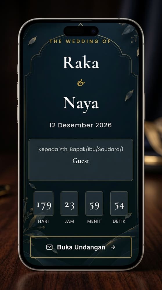 Pratinjau template Royale