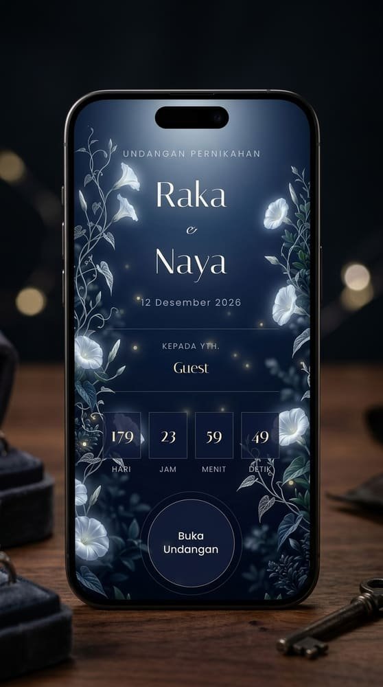 Pratinjau template Nightbloom
