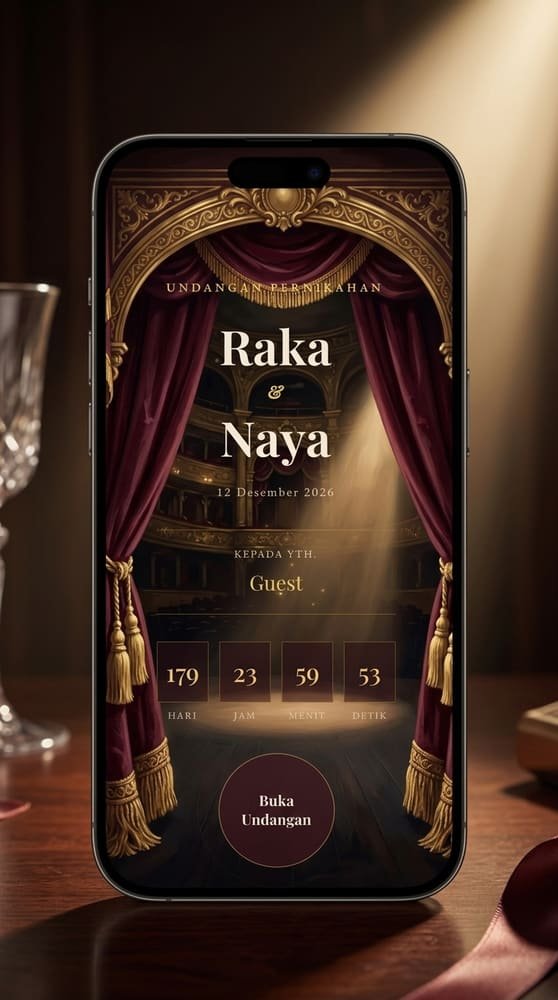 Pratinjau template Opera Night