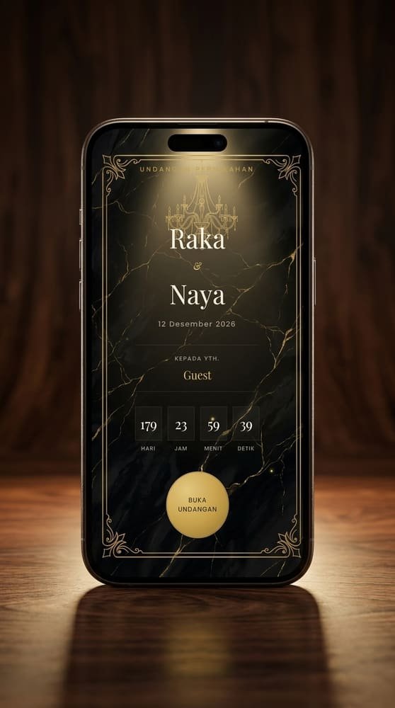 Pratinjau template Black Marble Luxe