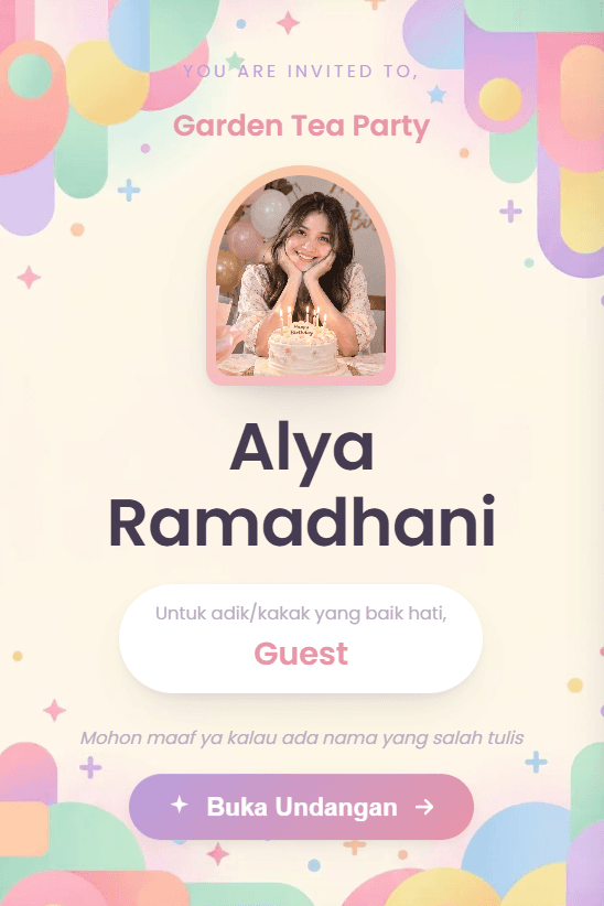 Pratinjau template Soft Geometry