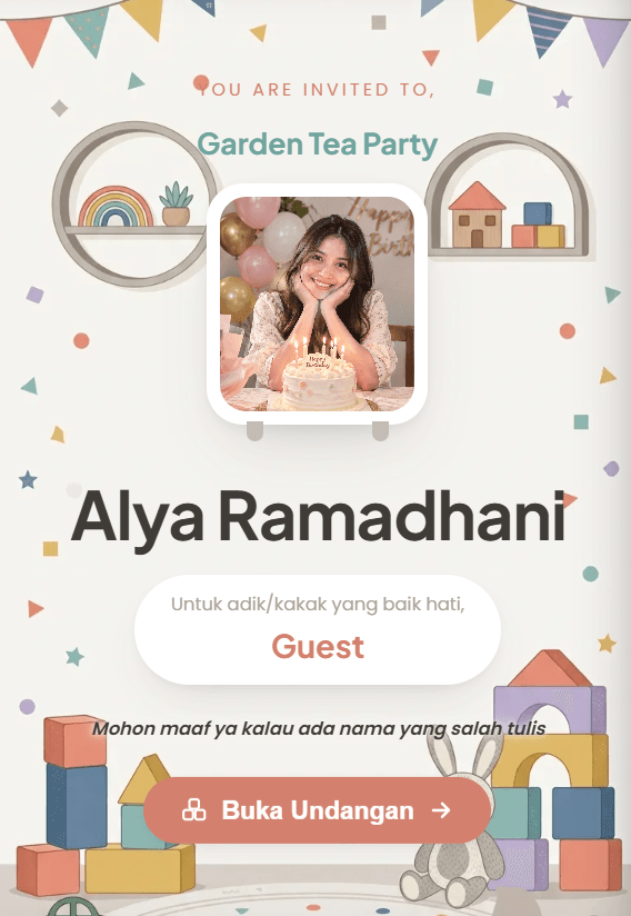 Pratinjau template Modern Playroom