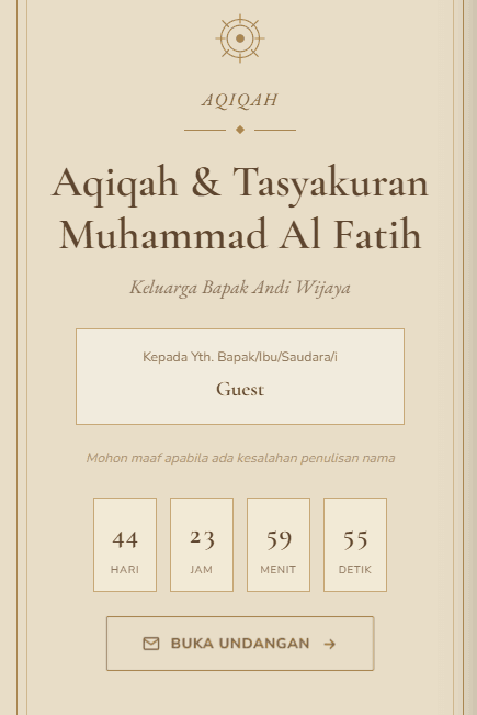 Pratinjau template Manuskrip Al-Hikmah