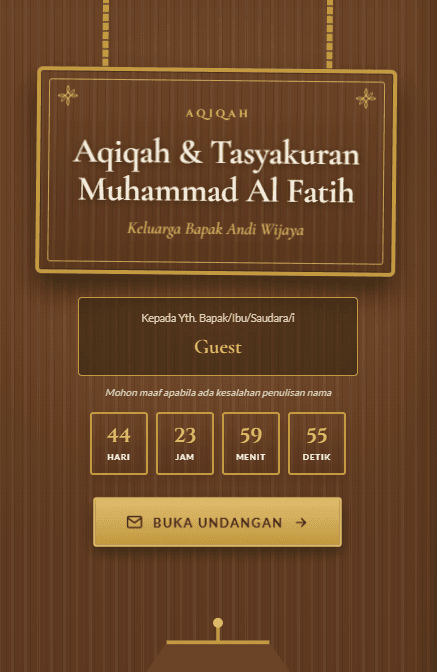 Pratinjau template Rumah Joglo