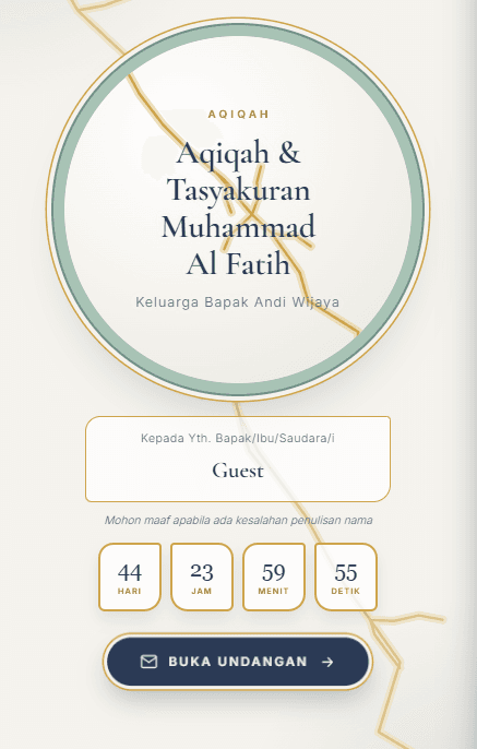Pratinjau template Kintsugi Keluarga