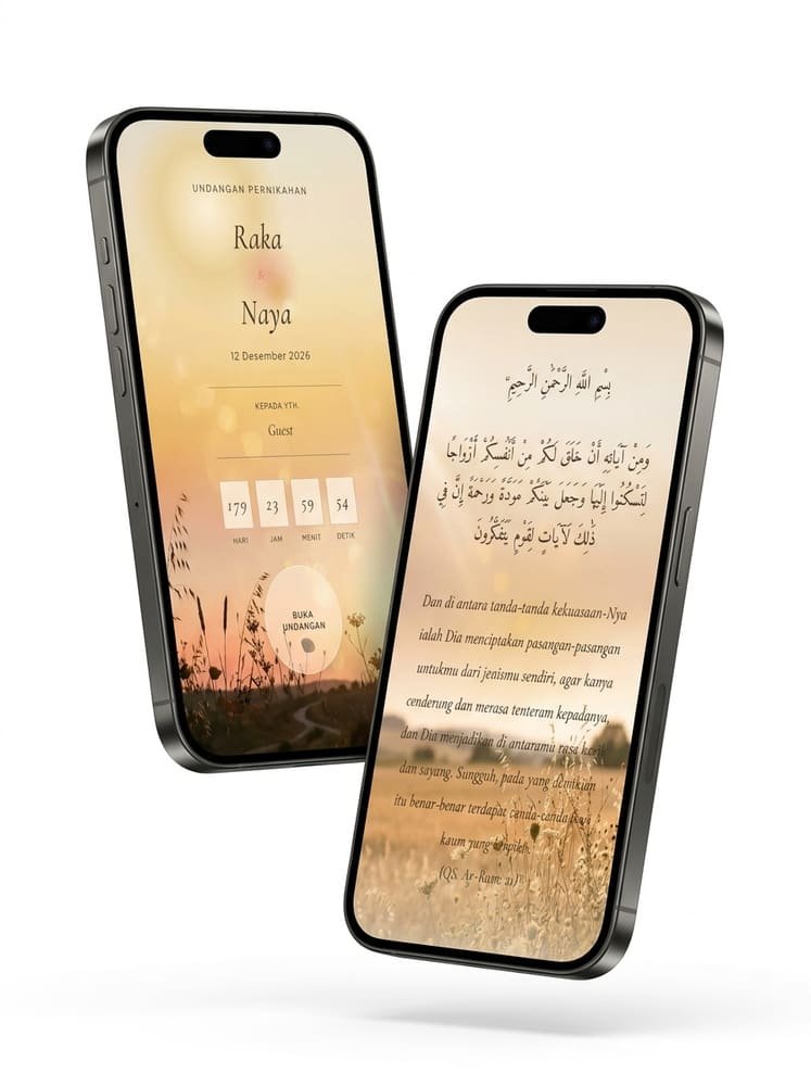 Pratinjau template Flare