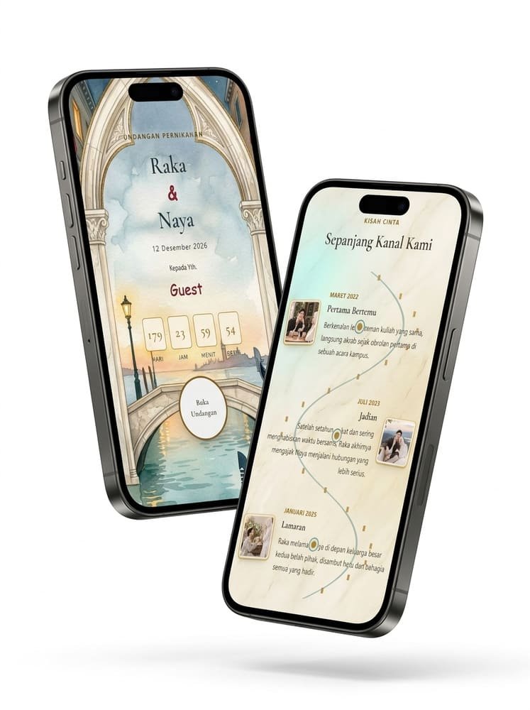Pratinjau template Venetian Elegance