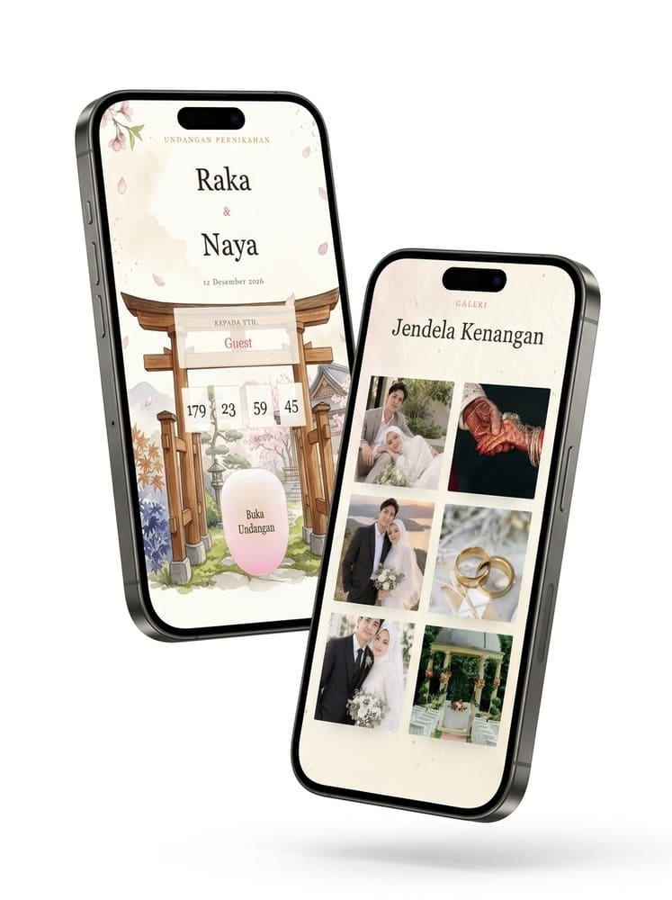 Pratinjau template Kyoto Blossom