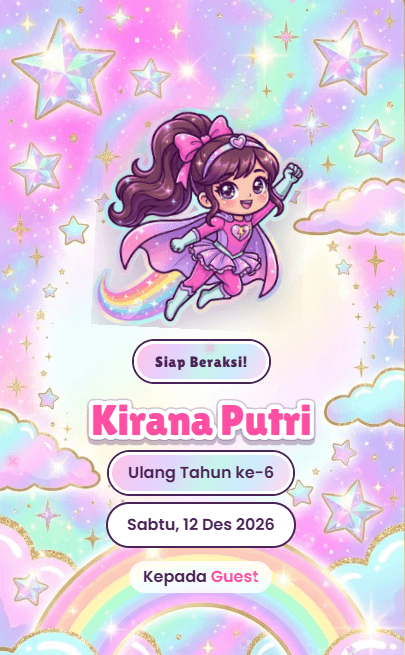 Pratinjau template Srikandi Cilik
