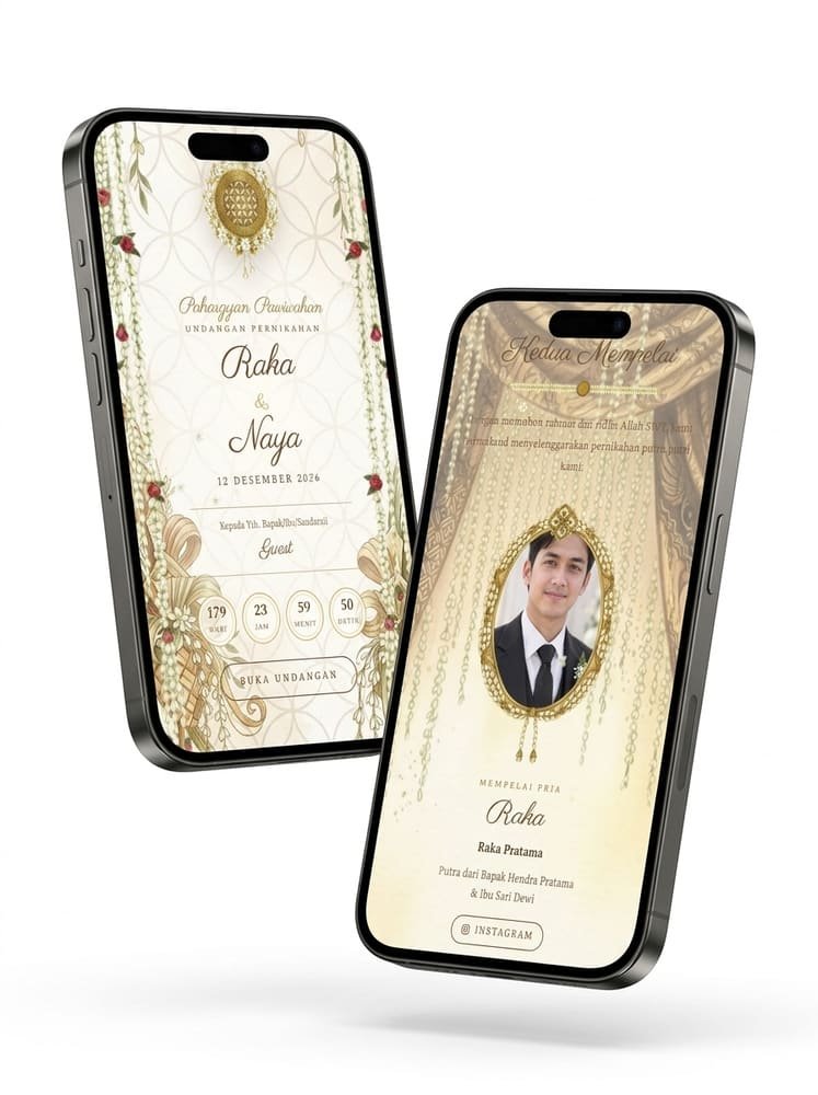 Pratinjau template Ronce Melati